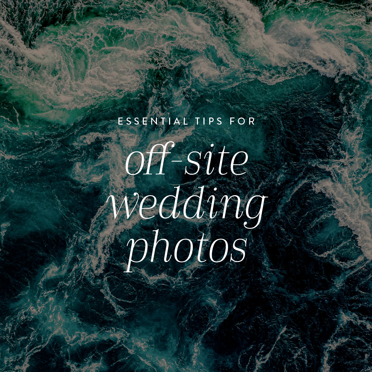 Essential tips for off-site wedding photos